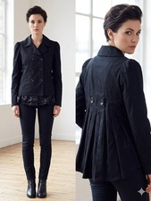 Kangol Women's Black Buttoned