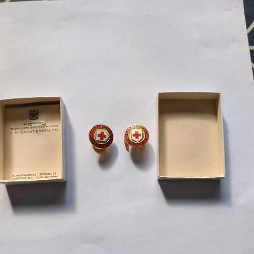 Pair vintage british red - pair,