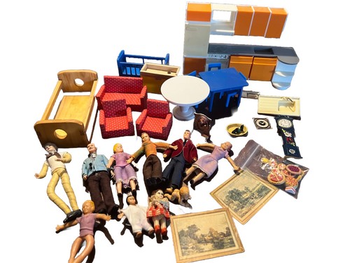 Vintage lundby dollhouse - lundby,