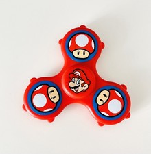 Super Mario Fidget Spinner Nintendo Collectible Hasbro Red RARE Toy.