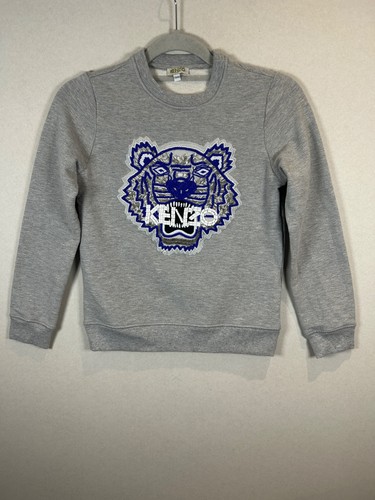 Boys kenzo full sleeve grey - full,