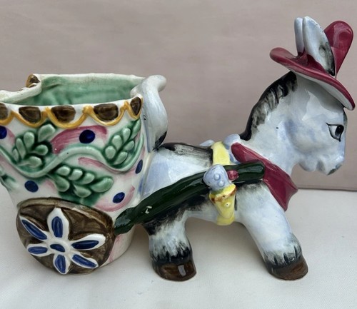 Vintage lefton donkey - donkey, with