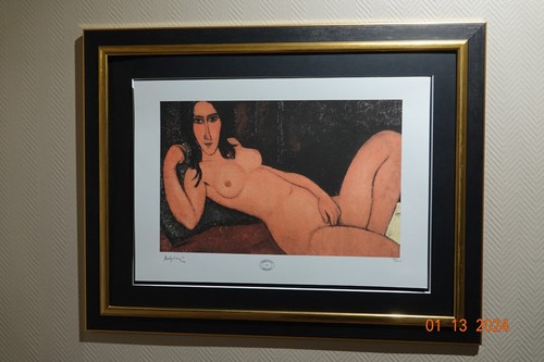 Amadeo modigliani lithograph - amadeo,