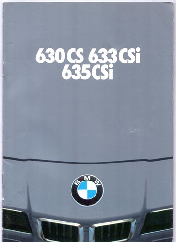 Bmw series 1978 french - 6-series,