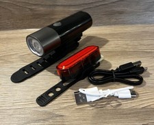 USB FULLY RECHARGEABLE 1600 LM BICYCLE SUPER BRIGHT BIKE LIGHTS WATERPROOF NEW