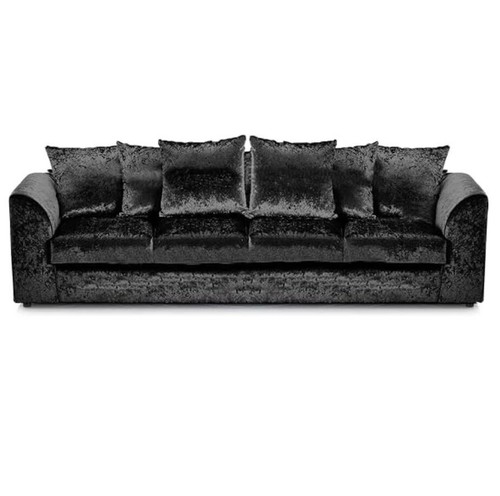 Seater crushed velvet - seater,