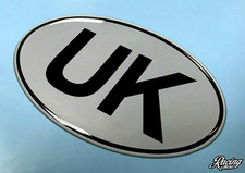 UK Oval 75mm x 43mm Car Van