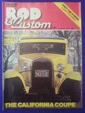 HOT ROD & CUSTOM - CALIFORNIA