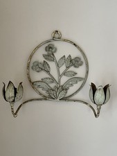 Swedish Toleware Sconce Candle