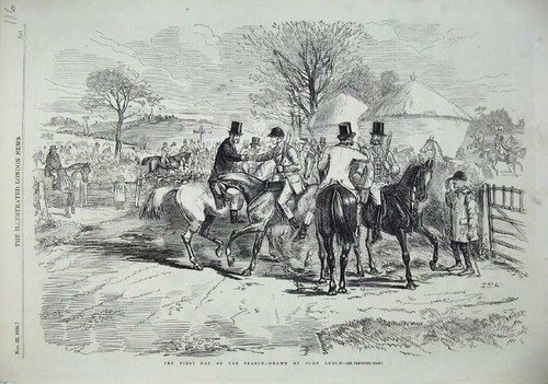 Original old antique - antique, print