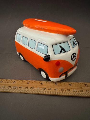 Orange and white glazed - white,