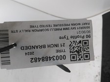 90/90R21 54V 5MM PIRELLI SCORPION RALLY STR PART WORN PRESSURE TESTED TYRE 