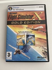 Microsoft Flight Simulator x Gold Edition PC DVD 2008 Edition