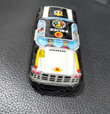 Vintage tin police car 1970s
