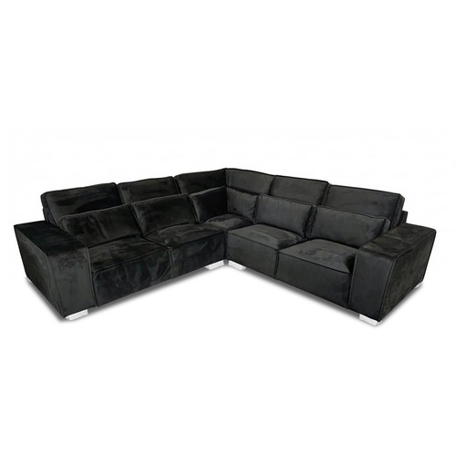 Sectional seater black - sectional,