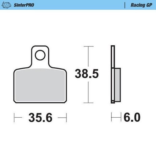 Moto master rear pro racing - pro,
