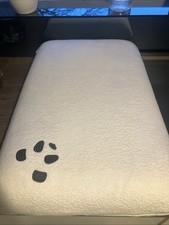 Panda Pillow Memory Foam Bed Sleep Removable Zip Cover 58x37x13 White Bedding