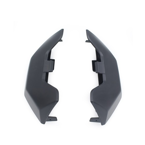 Matte black engine guard cover - engine,