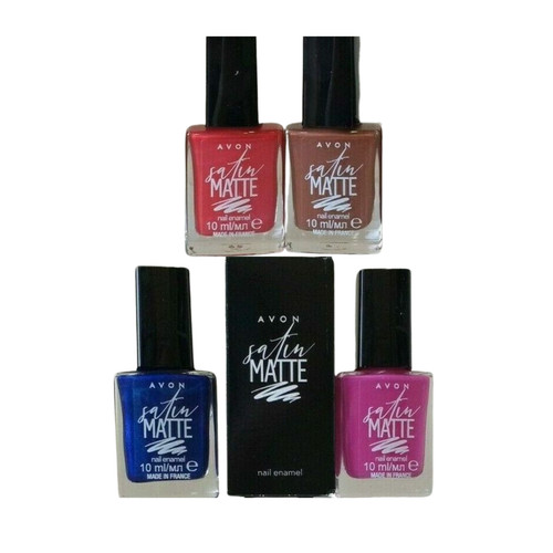 Avon matte nail enamel satin - avon, ~