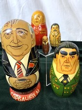 Vintage Set of 5 Russian