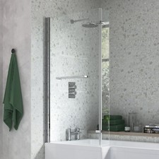 Signature L-Shaped Hinged Bath