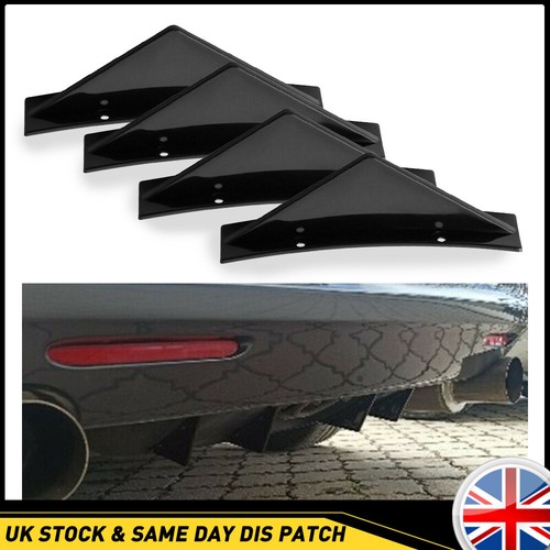 Pcs black universal rear - 4,