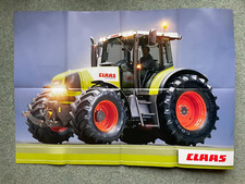 Claas Ares Tractor Poster Brochure / Leaflet  2004 Tractor Range