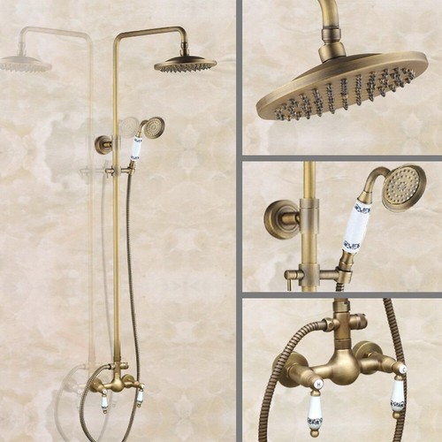 Antique brass rainfall - antique,