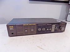 SANYO JA 222 Stereo Integrated Amplifier Amp Grey Genuine Tested Working