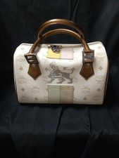MCM Vicetos Princess Boston Lion Bag (Newport) GA