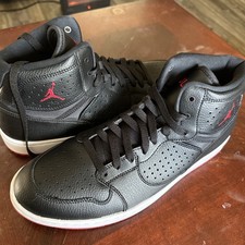 Size 10 - Air Jordan Access Black Gym Red