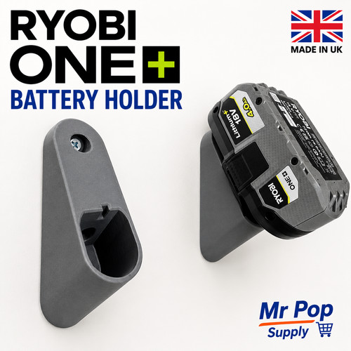Ryobi one 18v battery - ryobi, holder
