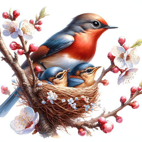 Robin tile stickers self - robin, x