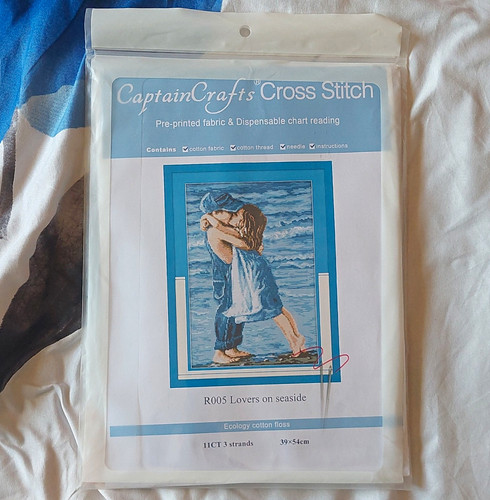 Captaincrafts cross stitch kit - cross,