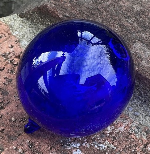 Vintage bristol blue glass - bristol,
