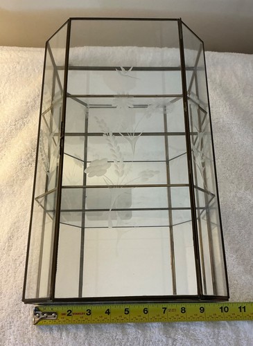 Small glass display case - display,