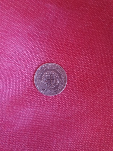 1937 three pence silver - , coin