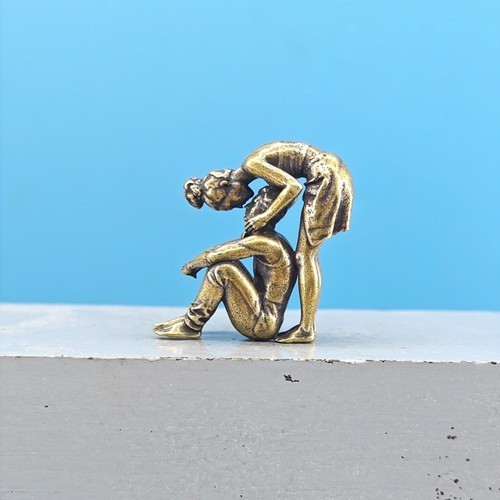 Brass intimate couple lovers - intimate,