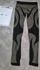 Wolford Adidas Leggings Black Gold Size S