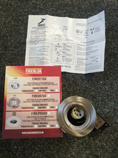 FIREBLOK - 240V 90 Minute Fire Rated Fixed Downlight _ FIRE017GUSS - JOB LOT 10