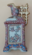 Vintage Ceramic  Satsuma Style Jug small bird design