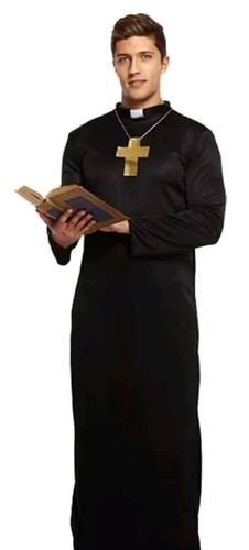 Vicar priest costume - priest, outfit