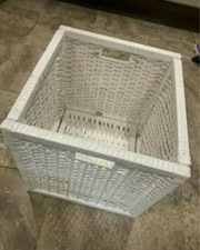 IKEA BRANÄS White Rattan Baskets for KALLAX Shelf 34x34x32cmPrice for 1 basket 