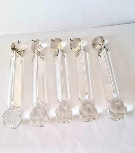 Victorian crystal lustre - victorian,