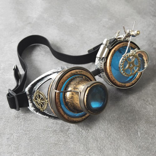 Unisex steampunk goggles - steampunk,