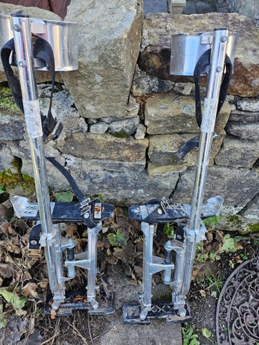 Pair adult sized metal - of,