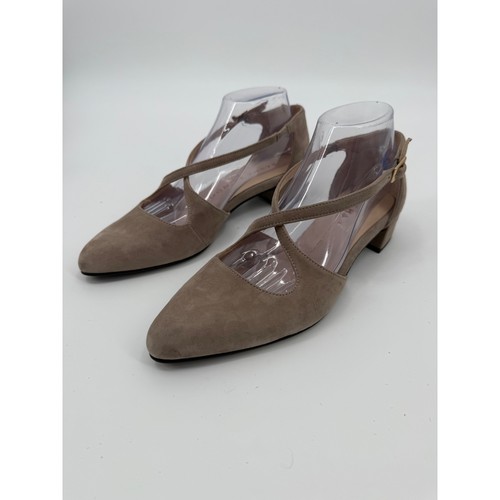 Sacha london taupe suede ankle - suede,