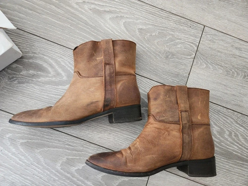 Jigsaw gada brown tan leather - gada,