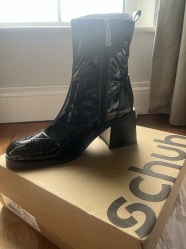 Women black schuh ankle - black,