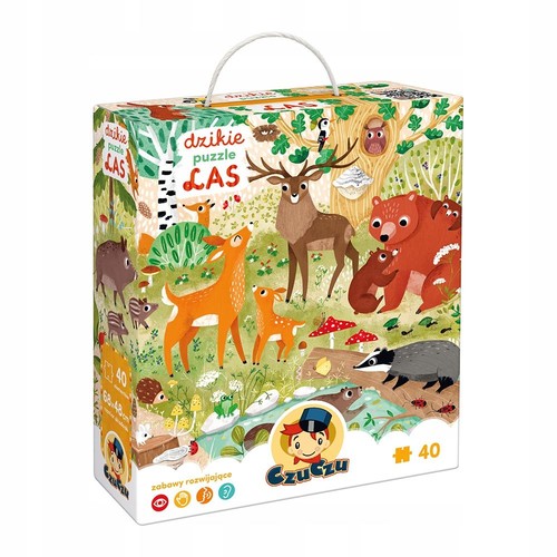 Czuczu wild puzzles - puzzles, 3+